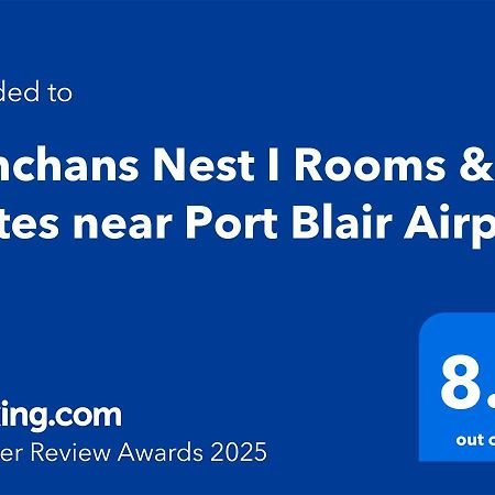Kanchans Nest I Rooms & Suites Near Port Blair Airport Екстериор снимка